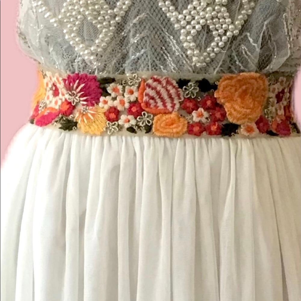 Boho two pieces dress size 4